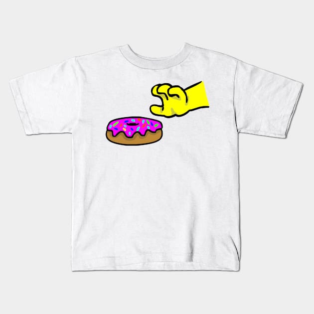 Donut Kids T-Shirt by deshman